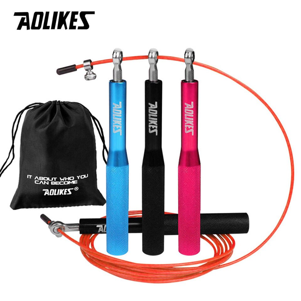 1 Pcs Professional 3 in 1 Skipping Rope Crossfit Spe..